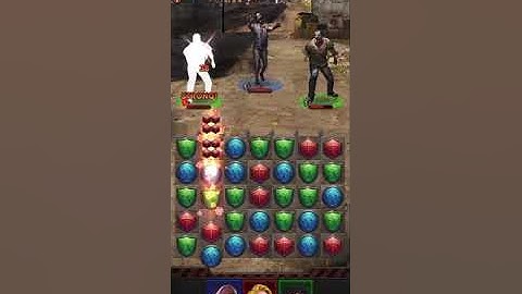 ZOMBIE PUZZLES QUEST GAMEPLAY TUTORIAL NO COMMENTARY IOS IPHONE XR 2020