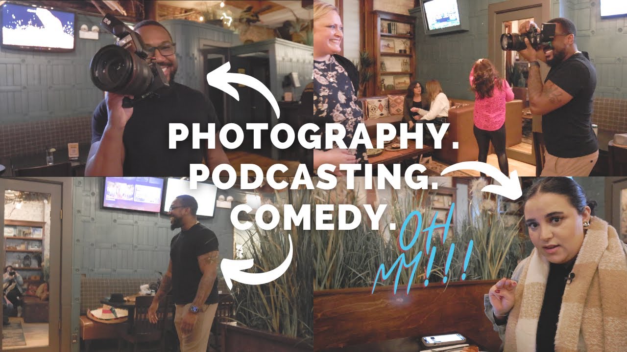 Photography, Podcasting, & Comedy.... ALL IN ONE NIGHT!!
