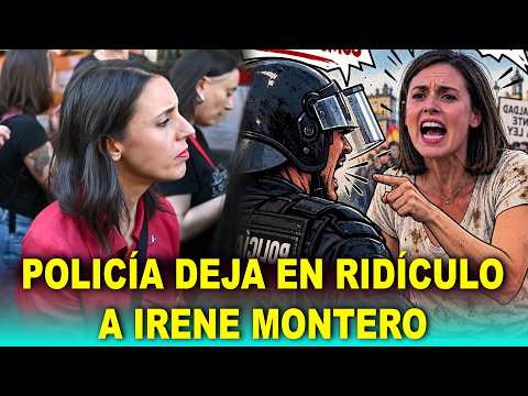 Policía DEJA EN RIDÍCULO a Irene Montero en el desahucio de Maricarmen: "Eres una ciudadana más"