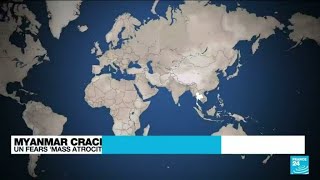 Human rights catastrophe feared in Myanmar as troops mass in restive regions • FRANCE 24 English