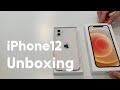 [Eng] 아이폰 12 화이트 언박싱 / XS, XR, 5 비교 (iPhone12 white unboxing)