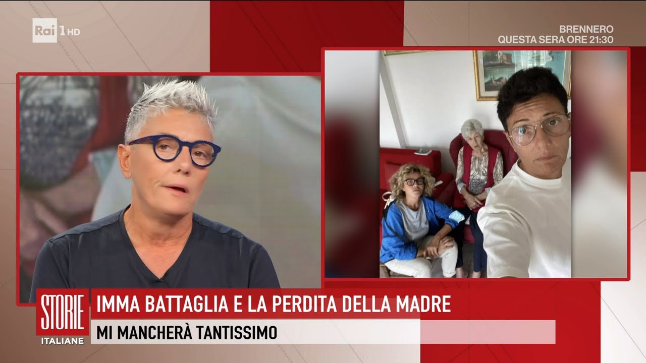 Imma Battaglia ricorda la madre - Storie italiane 30/09/2024