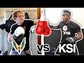 Logan Paul VS KSI Training Battle (who will win the fight ?) **newest footage**