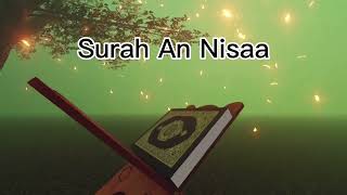 Surah An-Nisaa ~ Sheikh Raad Al Kurdi- Amazing Recitation- MUST LISTEN!!!