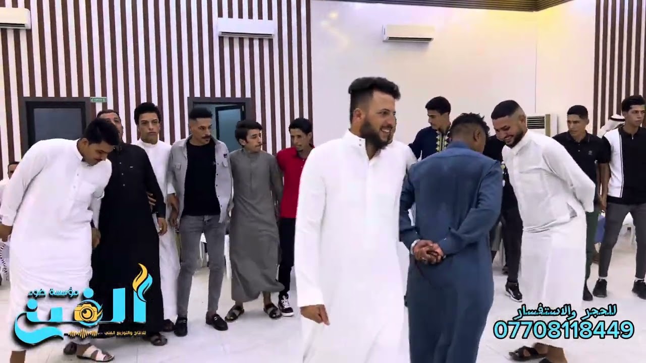 دبكات الفنان الكبير مروان السبعاوي والعازف عبود الاسمر حفلة زواج عبدالرحمن النوفان