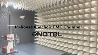 Enatel funds an inhouse Anechoic EMC Chamber for rapid product development