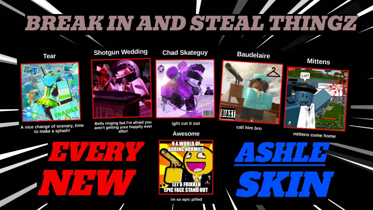 winning with EVERY new ASHLE SKIN