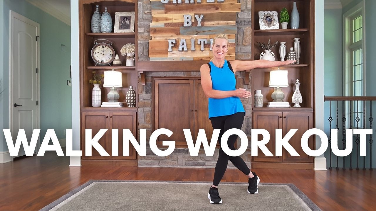 28-Minute Low Impact Walking Workout at Home | Fat Burn for Women 50+