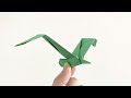 Origami seagull  paper bird  easy tutorial