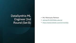 DataSynthis_ML_task_2nd_round