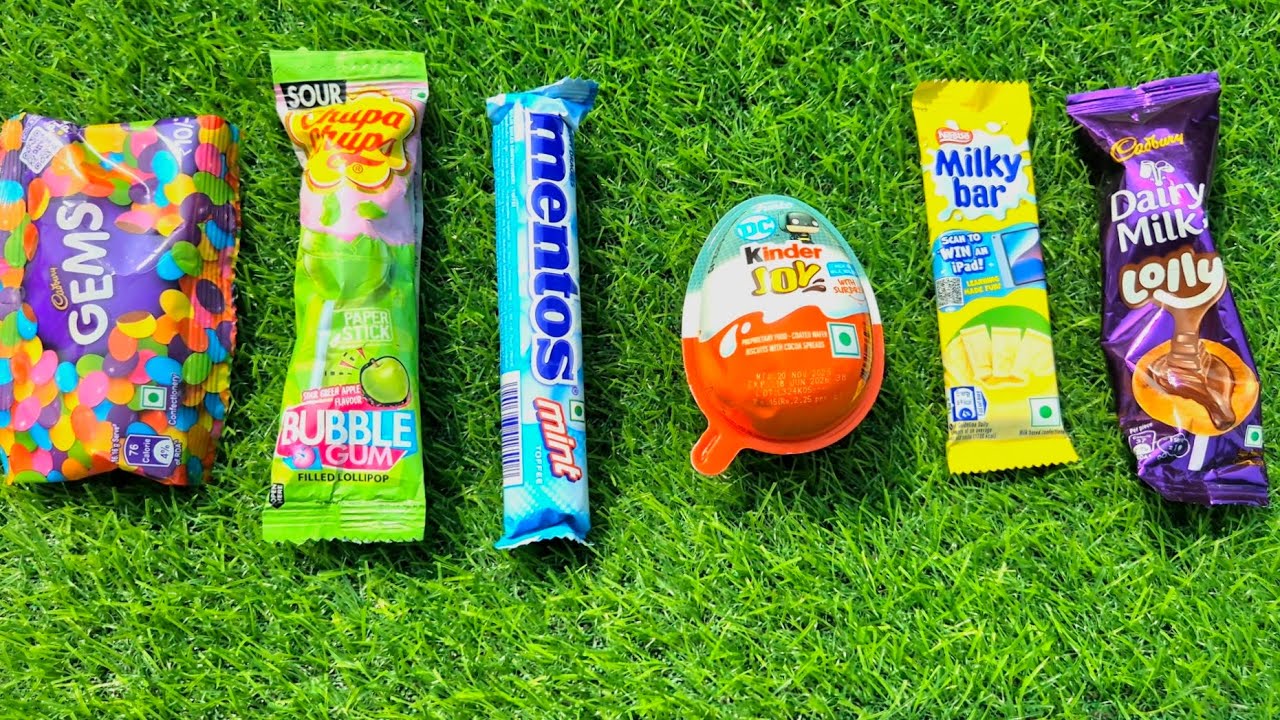 Satisfying video Asmr l candy unboxing video Asmr opening video and chocolate gummy candy