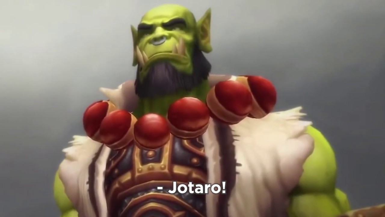 Thrall cheats with Za Warudo