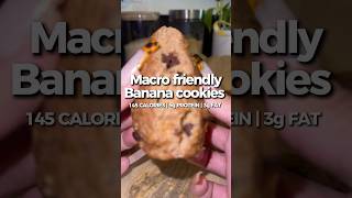 Macro friendly cookie recipe #cookie #weightloss #macrofriendly