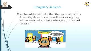 Adolescent Egocentrism by Ms.P. Harinisri, Assistant Professor of Psychology