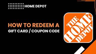 How to Redeem a Gift Card or Coupon Code on Home Depot App (Step-by-Step Guide 2026) screenshot 4