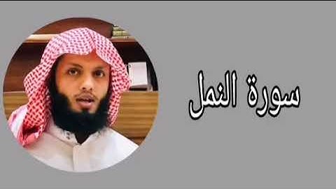 ياسر الزيلعي ما تيسر من سورة النمل