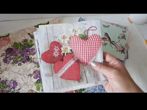 Transforming paper napkins into beautiful fabric