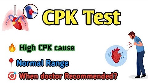 CPK Test | Causes of High CPK | Why cpk done | CPK isoenzyme|CPK mb test| Medical Core