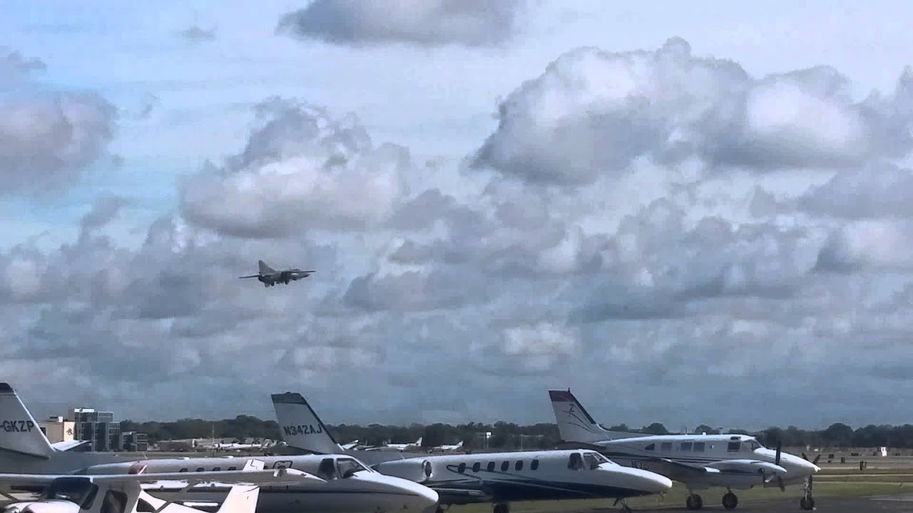 MIG23 Takeoff from KSRQ Sarasota Airport