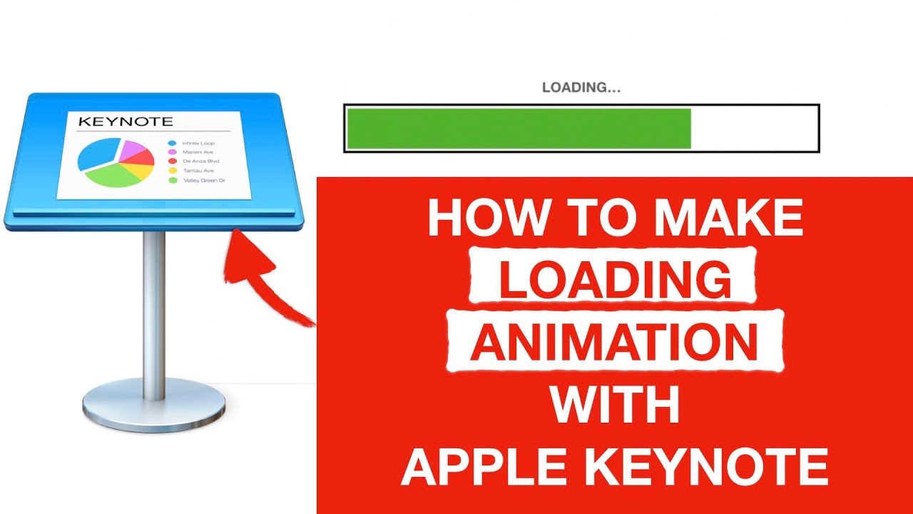 HOW TO MAKE LOADING ANIMATION WITH APPLE KEYNOTE (2020) #1