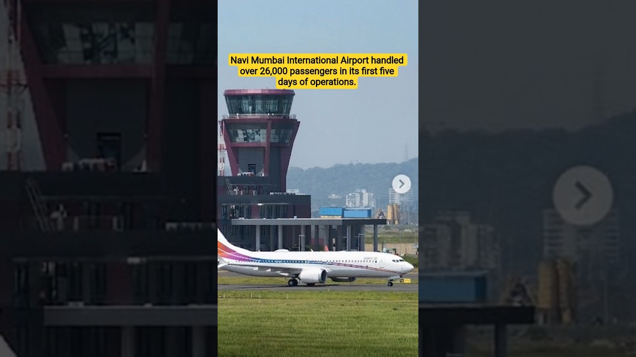 Navi Mumbai International Airport Sees Record Strong Start 