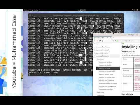6  Data Science install Anaconda Distribution on Fedora Linux