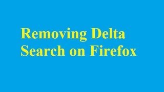 Removing Delta-search on Firefox - Betdownload.com screenshot 5