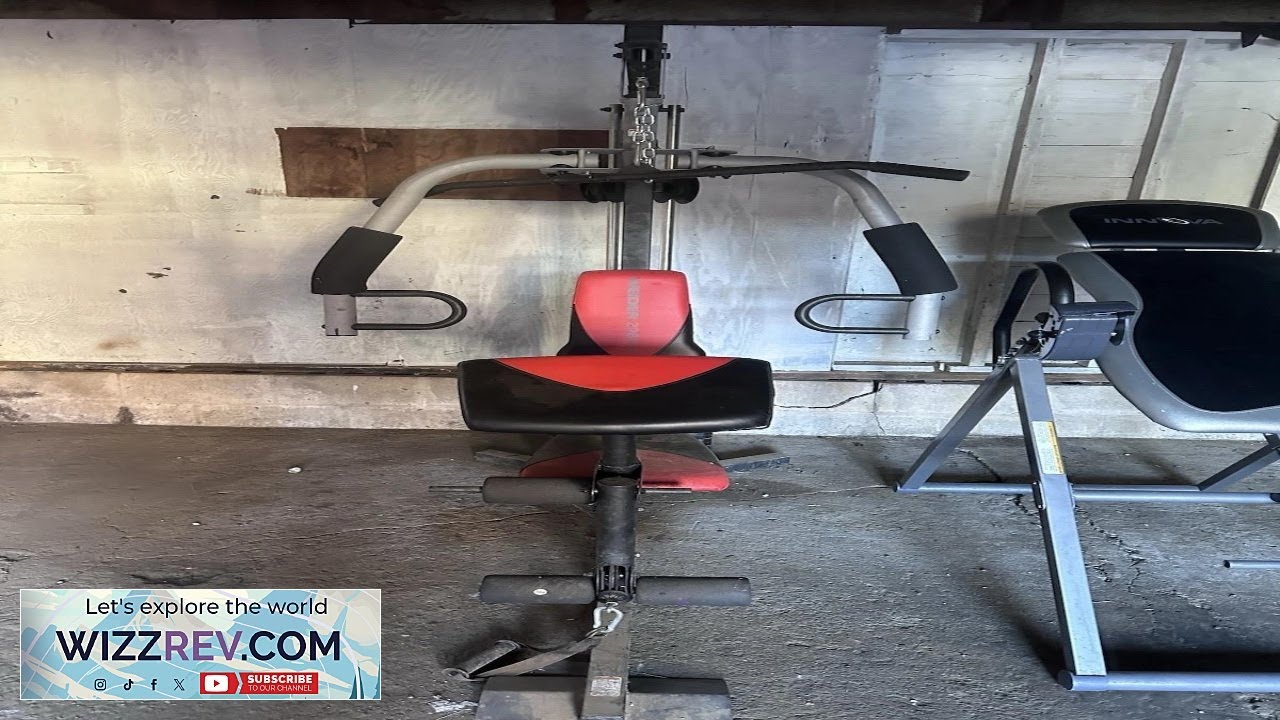 Full Body Home Gym System Exercise Equipment Weight Workout Station eBay