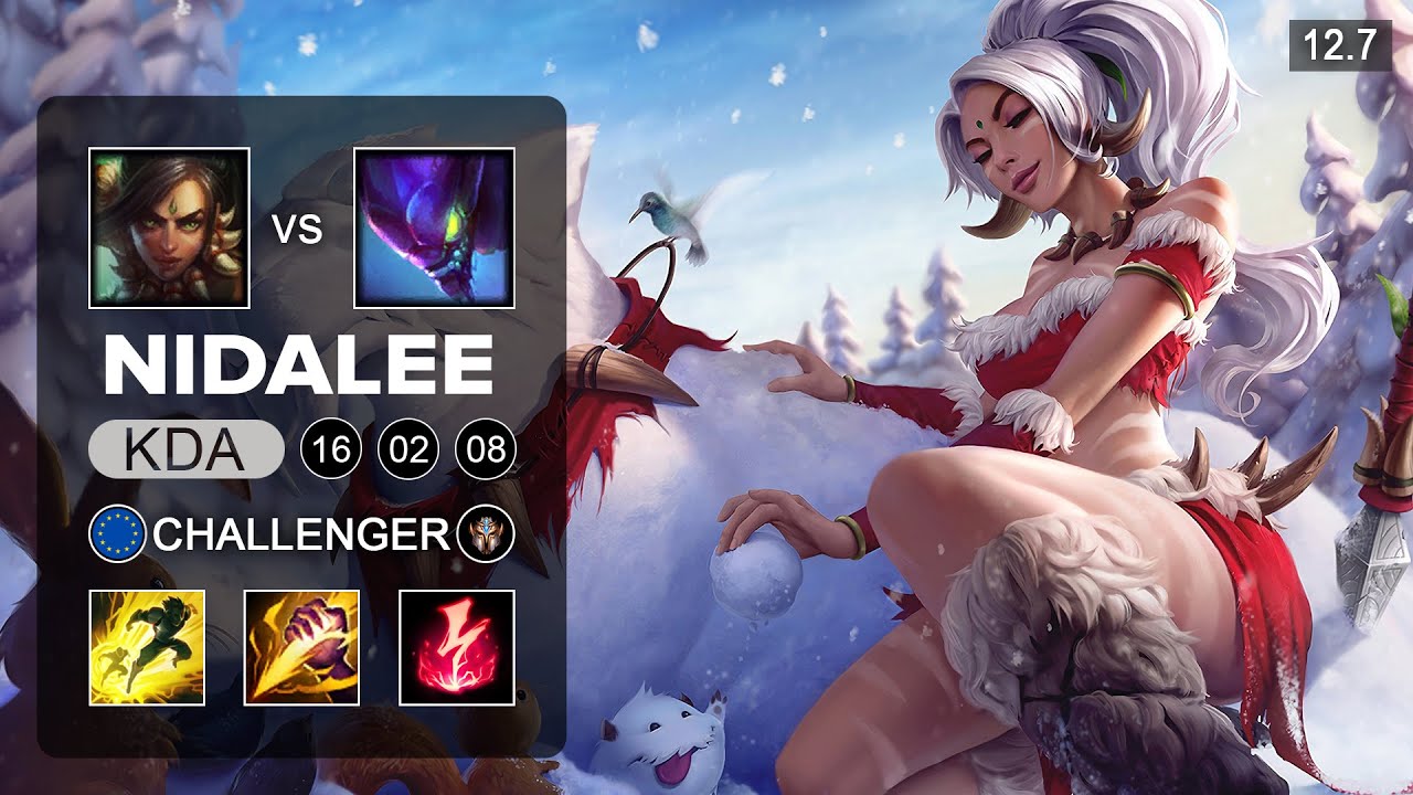 G2 Jankos Nidalee vs Kha'Zix Jungle - EUW Challenger - Patch 12.7 Season 12