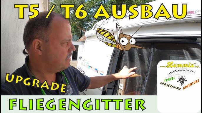 Moskitonetz für DIY CAMPERVAN - unter 40 EURO selber machen (Fiat