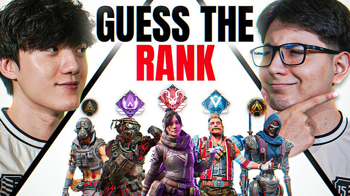 Can Apex Pros Guess The Rank?
