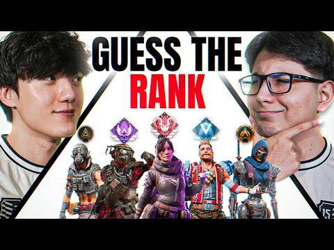 Can Apex Pros Guess The Rank?