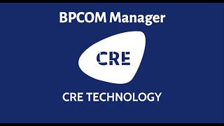 BPCOM Manager tutorial
