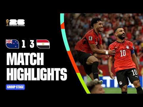 Highlights | New Zealand 1-3 Egypt | FIFA World Cup 2026™