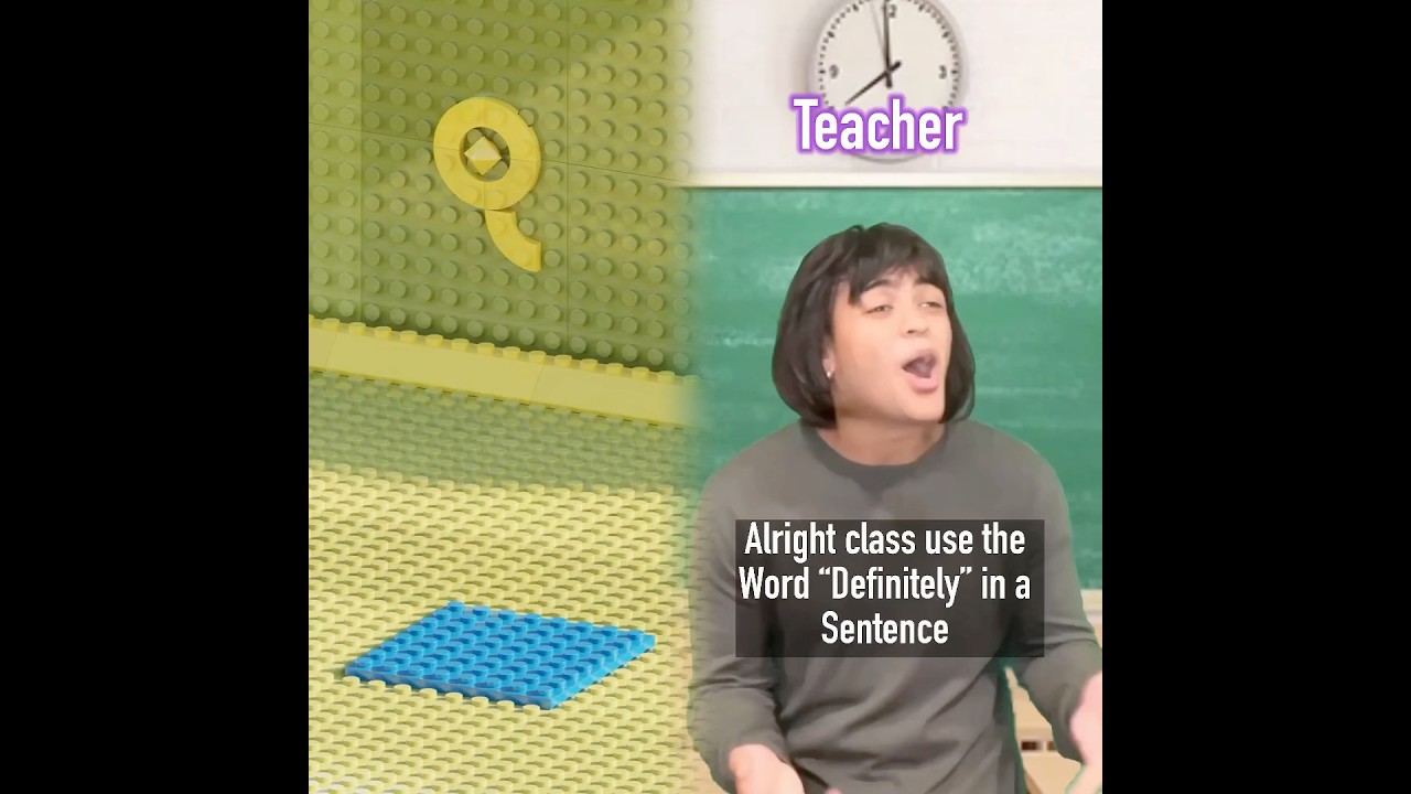 Прошу студентов использовать слово «определенно» в предложении… 😂 