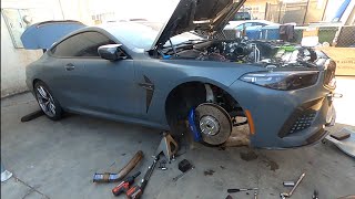 1ST 2020 BMW M8 WITH A BLOWN MOTOR