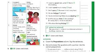 English File pre intermediate 4th edition SB_2.10
