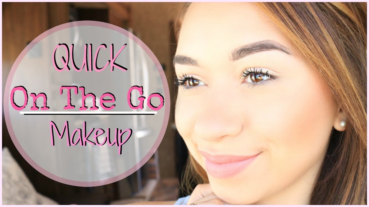 Quick Easy Makeup On The Go | Beauty News with Angelica