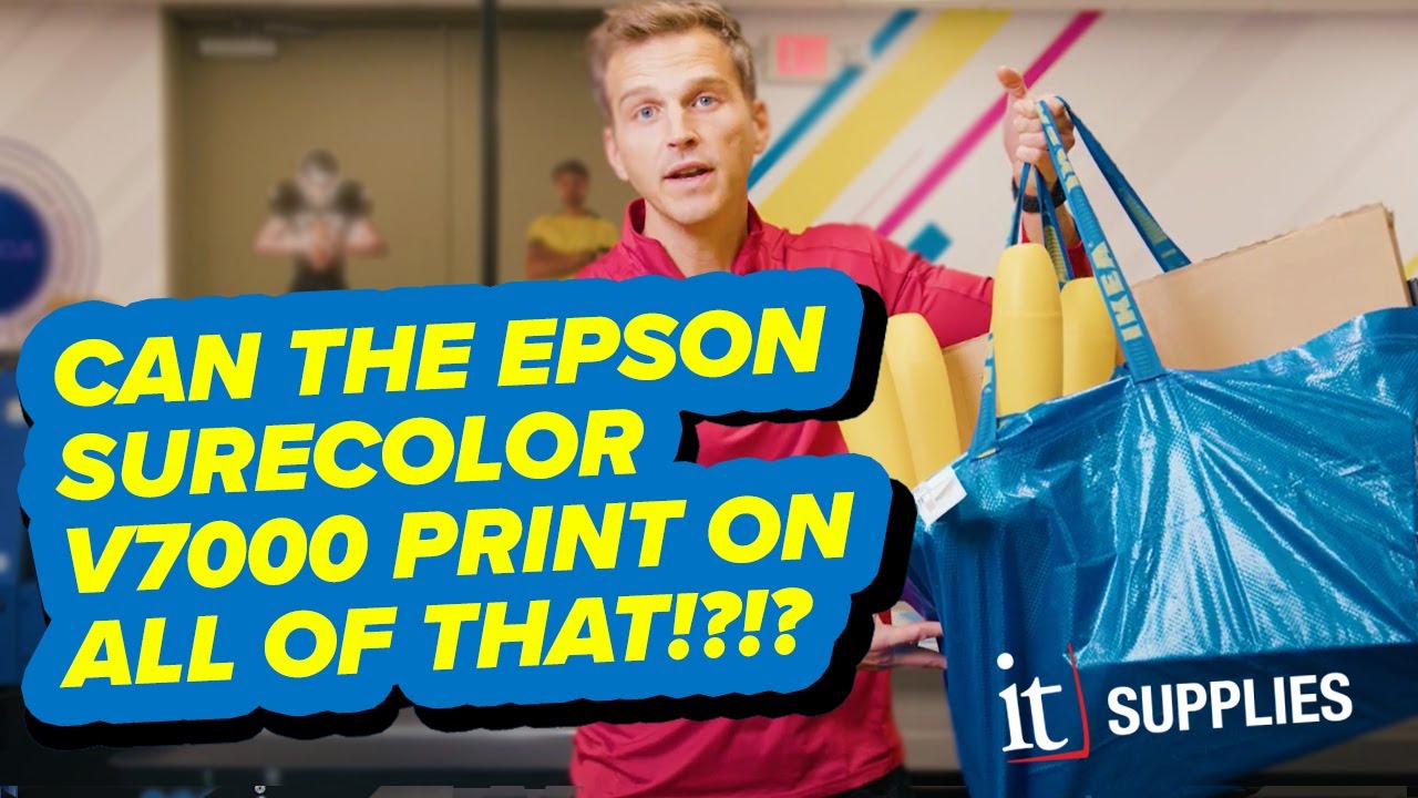 Can the Epson SureColor V7000 Print on ALL of that!?!?