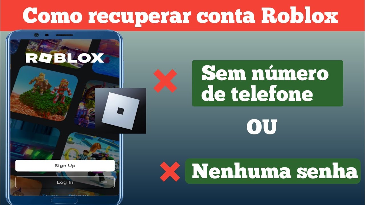 Como recuperar a conta do Roblox sem número de telefone ou senha ou e ...