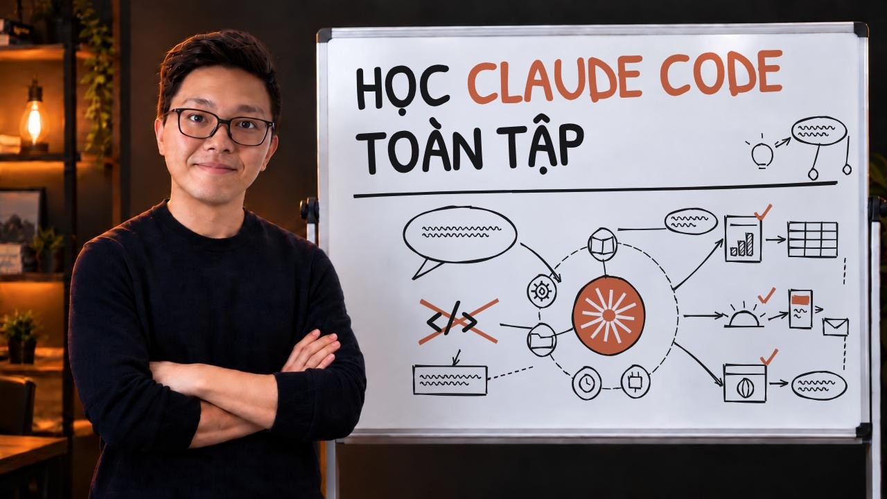 Thumbnail video Học Claude Code Cho Người Không Biết Code