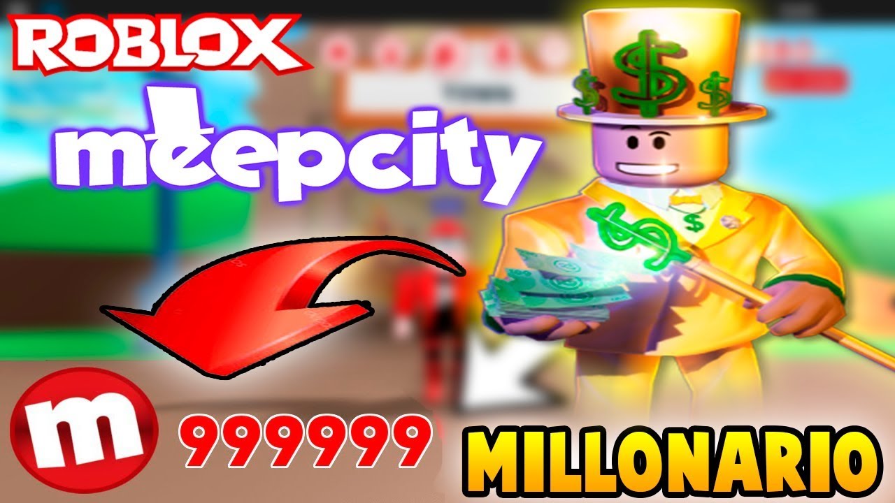 Como Ser Millonarios En Roblox Meepcity Youtube - how to get robux from meep city