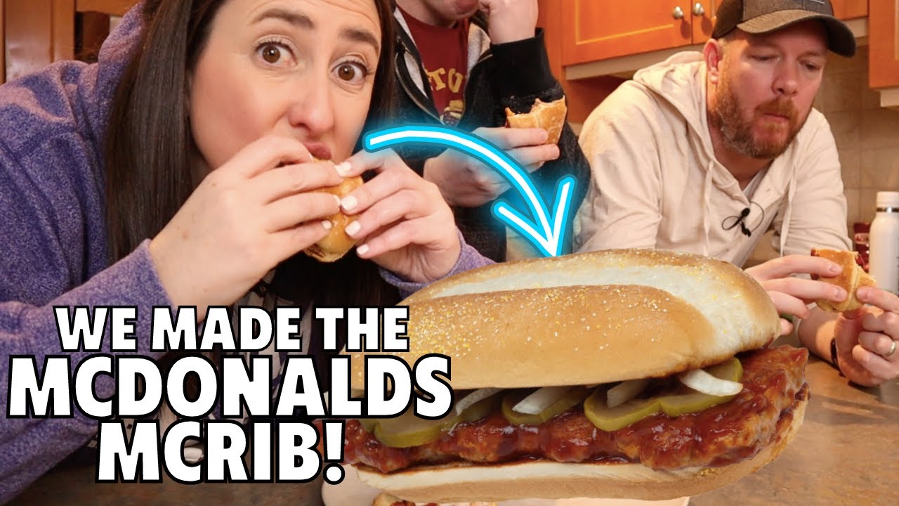 Making the McDonalds McRib Sandwich