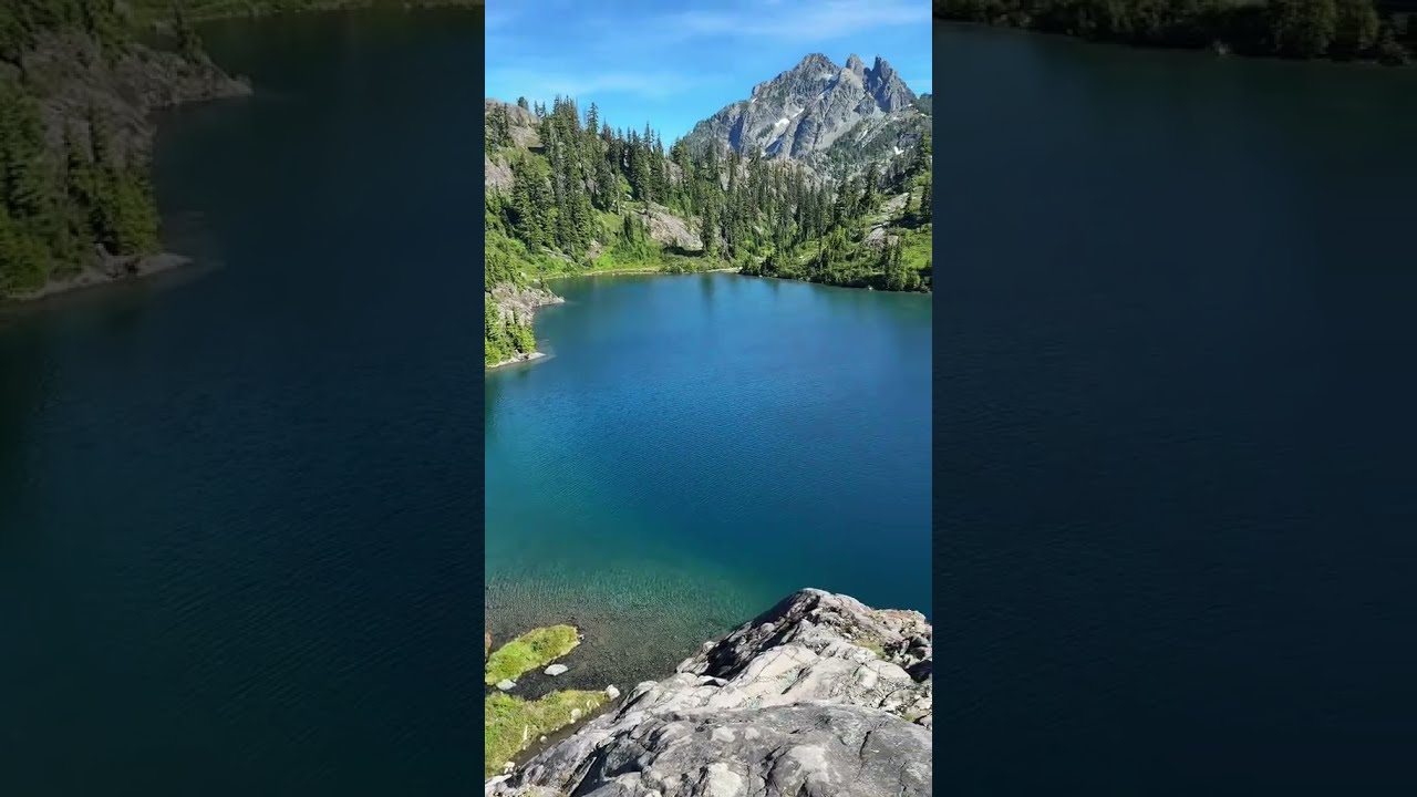 I love the lakes in Washington