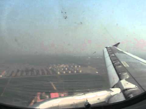 Air Macau CA108 (Air China) Landing on Beijing Capital Airport runway ...