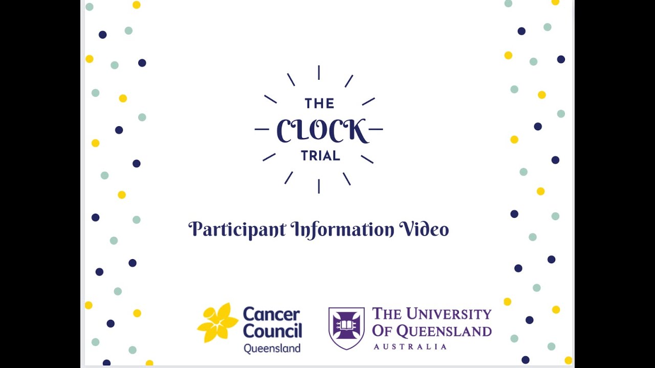 Participant Information Video - CLOCK Trial