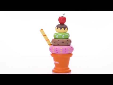 Игровой набор Мороженное с фруктами- Вишенка от Viga Toys
