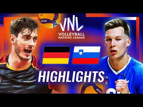 Germany 🇩🇪 vs. Slovenia 🇸🇮 - Highlights | Week 3 | Men's VNL 2026