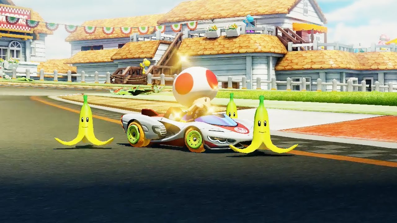 Mario Kart 8 Deluxe Egg Cup 50cc (Toad Gameplay) YouTube