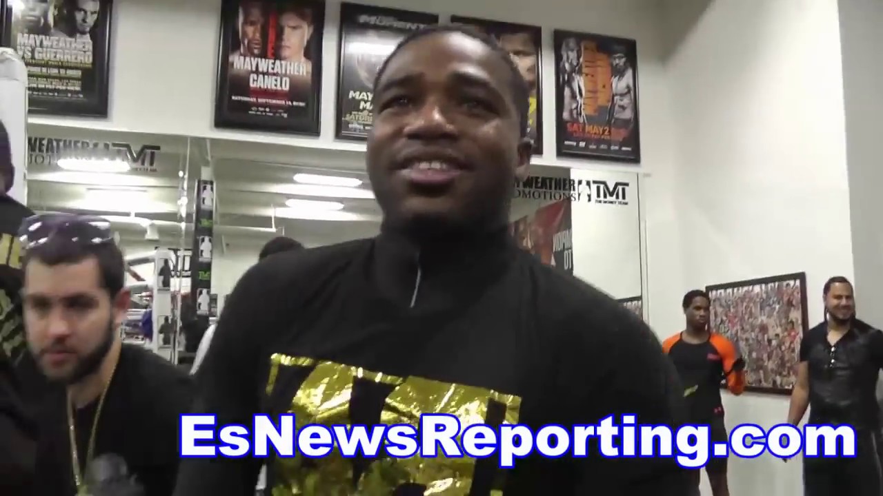 Seckbach In Camp With Adrien Broner At Mayweather Boxing Club - esnews